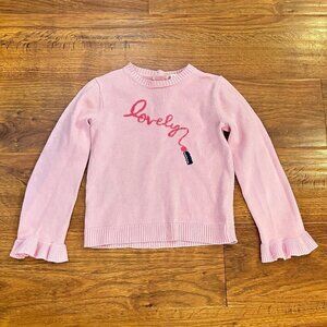 Janie and Jack Lovely lipstick sweater